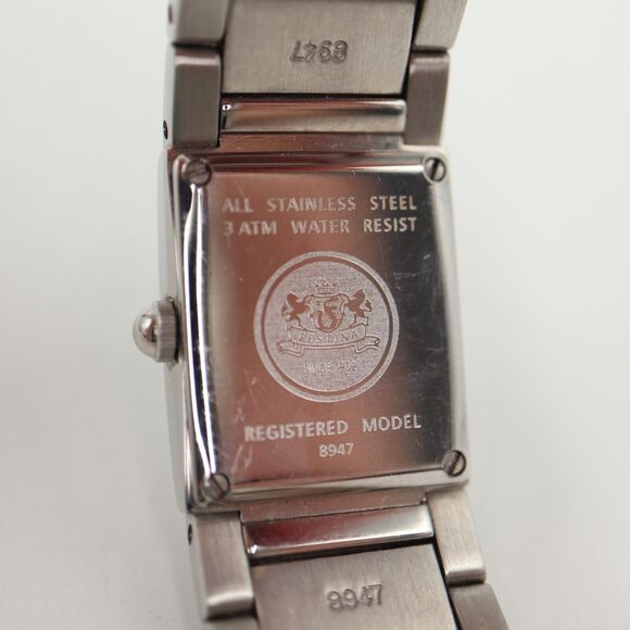 Festina Womens Silver Tone Watch 17mm MOP Rectangle Dial Stainless Steel Working - Picture 16 of 16